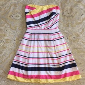 Lilly Pulitzer Strapless Minidress